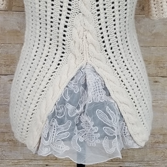 Anthropologie Guinevere First Flurry Cardigan - Picture 7 of 8